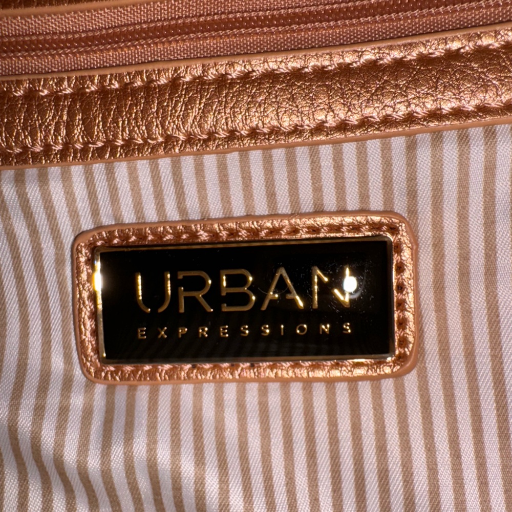 ROSE GOLD TOTE BAG - Picture 2 of 5